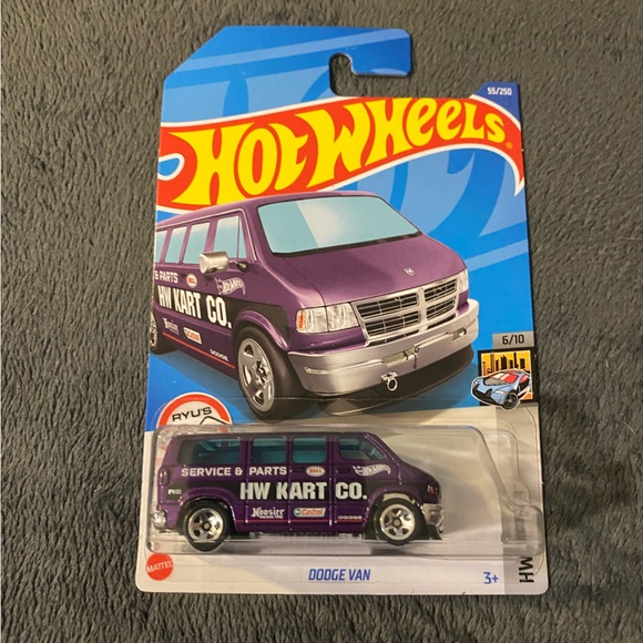 "🥦5/$25🥦" Hot Wheels Dodge Van - Picture 1 of 5